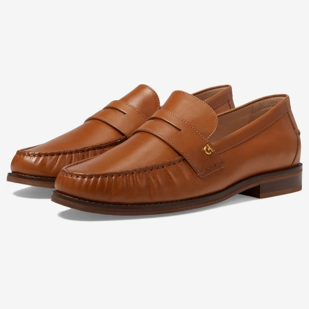 Cole Haan Lux Pinch Penny Loafers in Curio